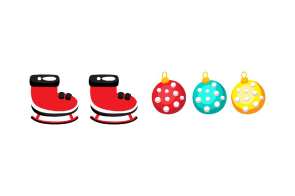 Cookies Ornament Illustrations for Christmas Design