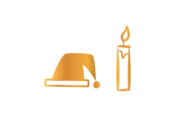 Hat Candle Christmas Assets