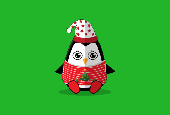 Illustration Christmas Design 136: A Versatile Graphic Design Asset