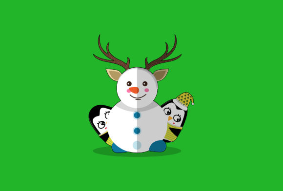 Illustration Christmas Design 139: A Versatile Graphic Design Asset