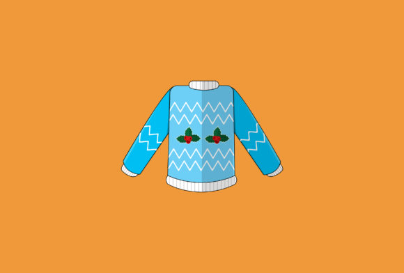 Illustration Christmas Design 153: A Festive Graphic Design Asset for Local Brands
