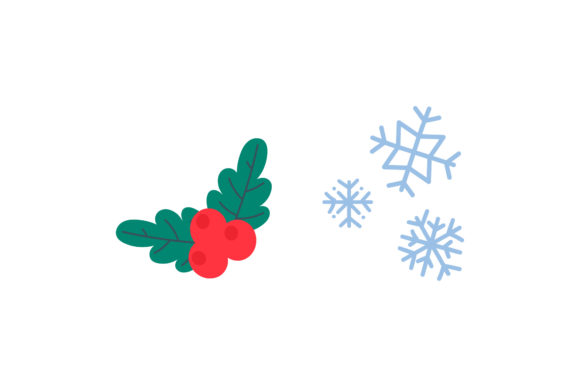 Mistletoe Snow Asset Christmas Set