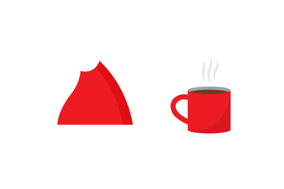 Santa Hat Drink Set Christmas Asset